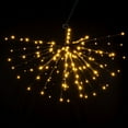 thumbnail image 2 of Vickerman 160Lt x 24" Black Starburst Warm White 5mm LED Lights., 2 of 6