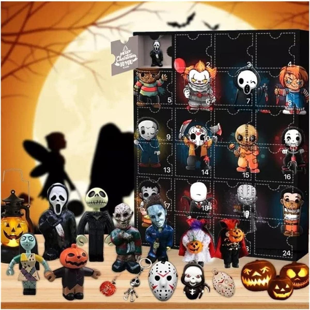 Halloween Doll Advent Calendar 2022 Includes 24 Gifts Halloween Horror