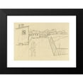 thumbnail image 2 of Karl Wiener 18x14 Black Modern Framed Museum Art Print Titled - Vorstadt (Around 1933), 2 of 5