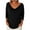 Black, variant on Maplenight Shirts for Women Long Sleeve Cowl Neck Tunic Tops Spring Fall Solid Color Loose Casual Ladies Blouses