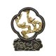 thumbnail image 1 of Ounissouiy Decoración de escritorio, accesorios exquisitos para el hogar, decoraciones de boda, adorno de multifuncional, estatua de resina, Decoración del hogar Negro, 1 of 6