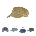 thumbnail image 1 of Baseball Cap Flat Top Washed Spring Summer Vintage Low-profile Cadet Hat for Outdoor, 1 of 8