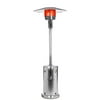 Verona T-Line 7 Foot Propane Commercial Umbrella Heater, Manual Ignition, Stainless Steel Finish