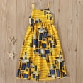 thumbnail image 2 of Coerni Summer Dress for Little Girls Ankara Sleeveless Causal Sundress Floral Print Backless Dresses Dashiki Playwear Dress, 2 of 9