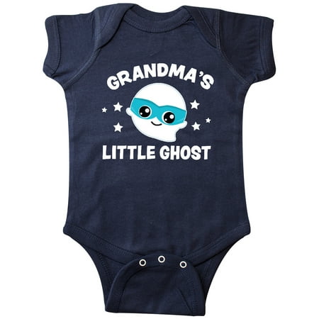 

Inktastic Cute Grandma s Little Ghost with Stars Gift Baby Boy or Baby Girl Bodysuit