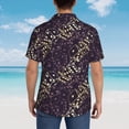 thumbnail image 4 of Rateoe Dice Pattern Men’s Hawaiian Shirt – Short Sleeve Button-Down Tropical Beach Shirt, Lightweight & Breathable Casual Aloha Shirt with Pocket,Large, 4 of 7