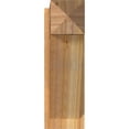 thumbnail image 2 of Ekena Millwork 8"W x 24"D x 24"H Traditional Rough Sawn Arts and Crafts Outlooker, Western Red Cedar, 2 of 4