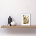 thumbnail image 2 of Spotted Fur Coat Bengal Cat in Nature Pastel Watercolour Illustration Artwork Framed Wall Art Print 9X7 Inch, 2 of 5