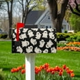 thumbnail image 6 of Ghost Mail Box Covers Magnetic Standard Size 21x18 inch Halloween Spooky Mailbox Cover Black Post Letter Box Cover Wraps for Outdoor Garden Decor, 6 of 6