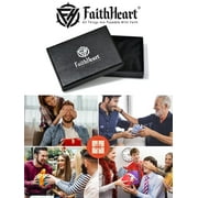 FaithHeart Saint/St. Christopher Pendant Necklace for Men Women Stainless Steel Catholic Christian Patron Oval Medal Blessings Amulet Silver Men Jewelry Gift for Boyfriend Husband Birthday