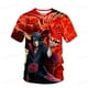 thumbnail image 1 of Camiseta Naruto Breeze para niños - Sakura, Kakashi, Naruto y Sasuke - Camiseta para niños Naruto para niños Camiseta con estampado 3d para hombres 6XL heqiyong CONDUJO, 1 of 2