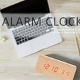 thumbnail image 2 of CCOCC Alarm Clock,Modern Digital Clock with 12/24 Hour Switch and Wireless Charging,Environmentally Friendly Bedside Clock for Every Room, 2 of 4