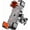 Orange, variant on Motorcycle Phone Mount, ABS Quick Release Bike Phone Holder for 4.7''-7.2'' Phones, Anti Shake with 360 Rotatable Phone Clip, Handlebar Clamp (Blue)