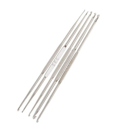 EHJRE Fine Double Head Crochet Hook Lace Tatting Hooks Yarn Knitting 1.0mm to