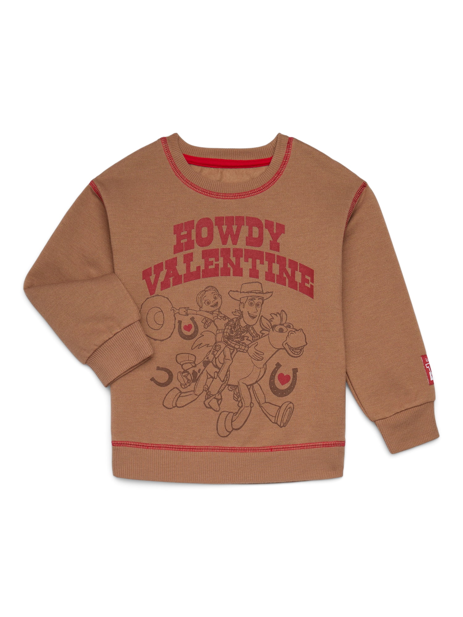 Toy Story Toddler Boys or Girls Valentine's Day Graphic Sweatshirt and Jogger Pants Set, 2-Piece, Sizes 12M-5T