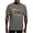 Gray, variant on - Proud Army Uncle Black And Gold T Shirt - Mens Comfort Colors Shirt