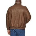 thumbnail image 2 of Big & Tall Levi's® Faux Leather Sherpa Lined Bomber Jacket Color: Black Size: 5XB, 2 of 4
