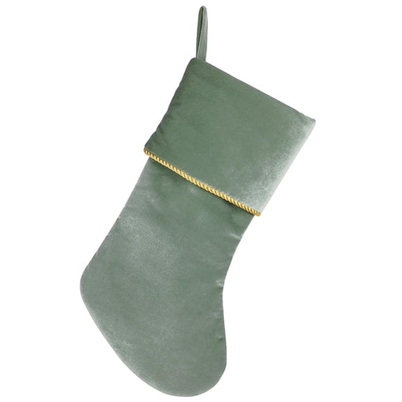 Classic 20 inch Velvet Christmas Stockings, Christmas Decor Soft Velvet Stockings for Christmas Fireplace Decorations