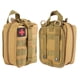 thumbnail image 4 of Bolsa de almacenamiento de medicamentos de emergencia para exteriores duradera, impermeable, color caqui, para botiquín de primeros auxilios, 4 of 8