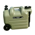 thumbnail image 3 of Contenedor de agua DYNWAVEMX portador de almacenamiento de agua con ruedas 28L Verde, 3 of 8