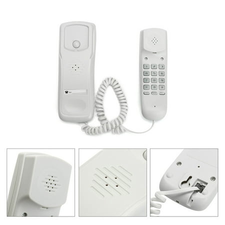Meigar Advanced Telephones Wall Mountable Home Corded Phone, Phones For Seniors with Telephone Land Line,