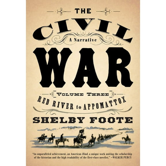 Vintage Civil War Library The Civil War: V3 Red River to Appomattox, (Paperback)