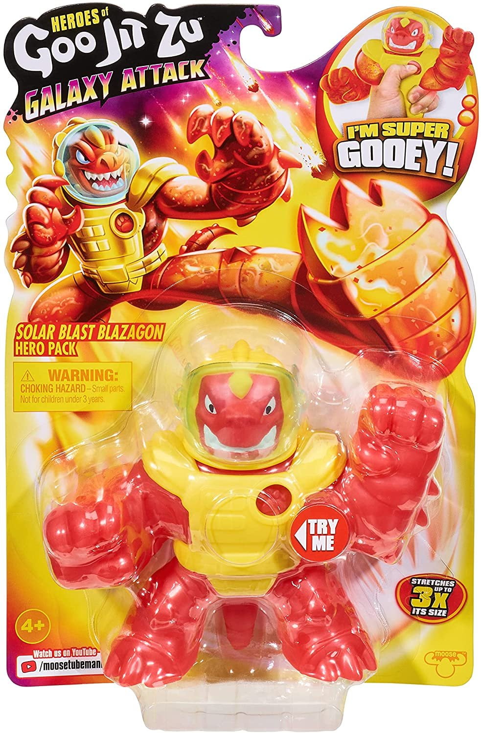 Goo Jit Zu Heroes of Crusticoid Ultra Rare S4 - Galaxy Attack - New 2021