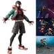 thumbnail image 1 of A través del Universo Miles Morales Spider-Man adornos articulaciones móviles figura en caja modelo (A), 1 of 9