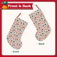 thumbnail image 2 of Picia Paris for 18in Christmas Stockings, Xmas Stocking for Kids, Holiday and Family Stocking for Fireplace or Party Decoration, 2 of 8