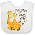 thumbnail image 3 of Inktastic My Mimi Loves Me Boys or Girls Baby Bib, 3 of 4