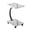 White, variant on Studyset Small Standing Desk, Adjustable Height C Shaped Mobile Stand Up Desk, Over Bed Table With Wheels, Hospital Table Laptop Stand Drawing Desk For Home Living Room