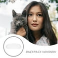 thumbnail image 3 of Shisuyan Acrylic Dome Window Clear Pet Window Bubble Dog Backpack Carrier Transparent Window, 3 of 8