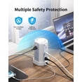 thumbnail image 3 of Protector contra sobretensiones Power Strip SMALLRT, 12 tomas de corriente alterna y 4 puertos USB, 3 of 7