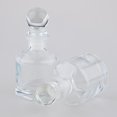 thumbnail image 3 of 2 botellas de vidrio para aromaterapia vacías con tapón transparente, redondas, 50 ml 50ml jinwen Botellas de difusor vacías, 3 of 8
