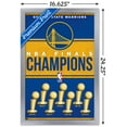 thumbnail image 3 of NBA Golden State Warriors - Champions 23 Wall Poster, 14.725" x 22.375" Framed, 3 of 5