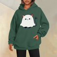 thumbnail image 1 of Sudaderas con capucha de Halloween para mujer, jerséis de estilo gótico, Top Vintage informal, sudaderas con capucha de fantasmas de Halloween Retro, sudadera divertida de fiesta, 1 of 4