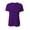 PURPLE, variant on NW3393 Womens SureColor Short Sleeve Cationic Tee - Purple - S