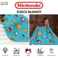 thumbnail image 3 of Nintendo Officially Licensed Super Mario Fleece Blanket | Super Soft Warm, 3 of 7