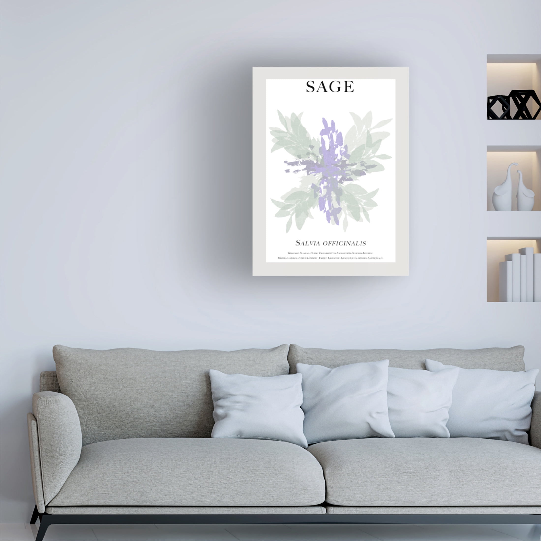 Trademark Fine Art Cartissi Sage Canvas Wall Art
