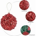 thumbnail image 4 of WE 4 pcs Christmas Tree Balls Xmas Decoration Ornaments Christmas Ball Ornaments  8cm, 4 of 7