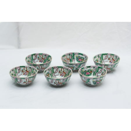 C&F Home Porcelain Bowl Rose Medallion Blue