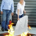 thumbnail image 4 of unbranded Couverture de Sécurité Incendie 1Pcs 39x39 Po Fibre de Verre Rouge pour Cuisine, 4 of 6