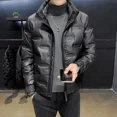 thumbnail image 2 of Parkas cortas acolchadas para hombre, abrigos acolchados para hombre, rebajas de invierno, moda 2024, ropa de estilo coreano Harajuku 2024 moderna, 2 of 5