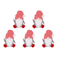 thumbnail image 2 of Soporte para Cubiertos Navideño Adorno El Papá Noel (sombrero A Rayas) 5 Uds., 2 of 5