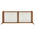 thumbnail image 1 of Richell USA 94147 Freestanding Pet Gate Hl - Brown, 1 of 2