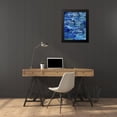 thumbnail image 4 of Wiley, Marta 20x24 Black Modern Framed Museum Art Print Titled - Blue River Study V, 4 of 5