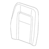 Genuine OE GM Seat Back Cover - 84120251