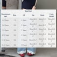 thumbnail image 3 of SELONE Girls Cargo Jeans Big Kids Wide Leg Jeans Belt Elastic Waist Denim Pants Vintage Casual Trousers with Pockets, 3 of 8