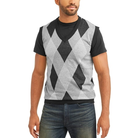 - Sahara Club Men's Argyle Sweater vest