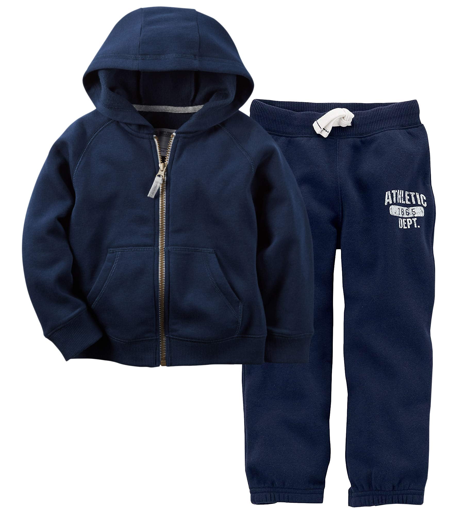 Carters Boys Fleece Hoodie And Pants 2 Piece Set - metallica hoodie pants roblox